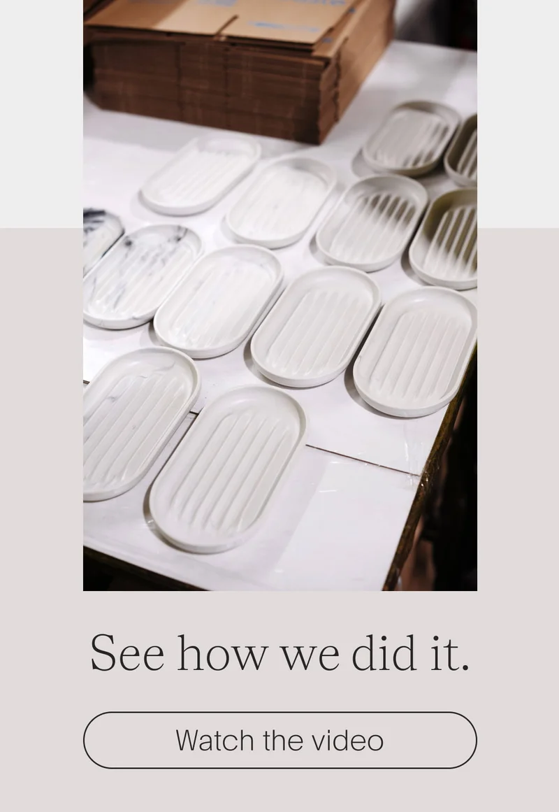 see how we did it. - watch the video