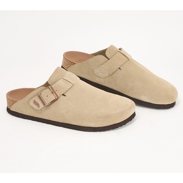 Skechers Arch Fit Granola Suede Clogs