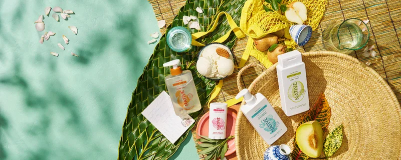 Photo of Native Global Flavors products in a decorated setting. Photo of Native Global Flavors products in a decorated setting.