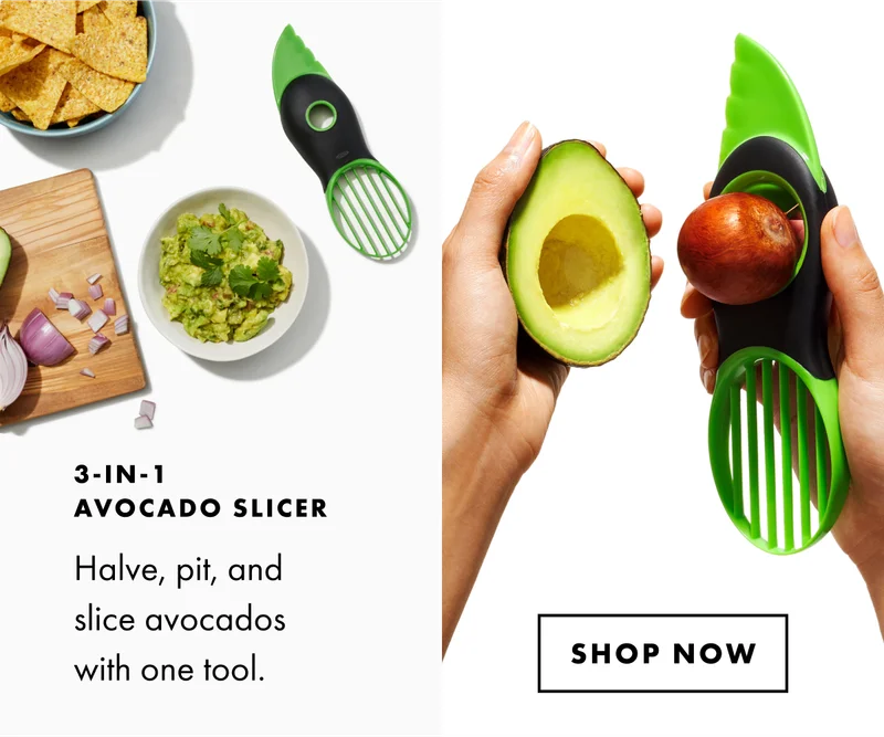 3 in 1 avocado slicer. Shop now.