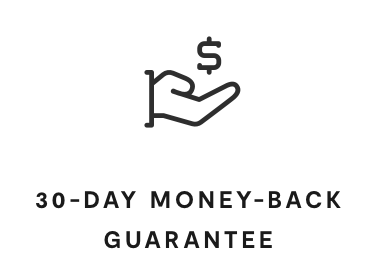 30-Day money-back guarantee
