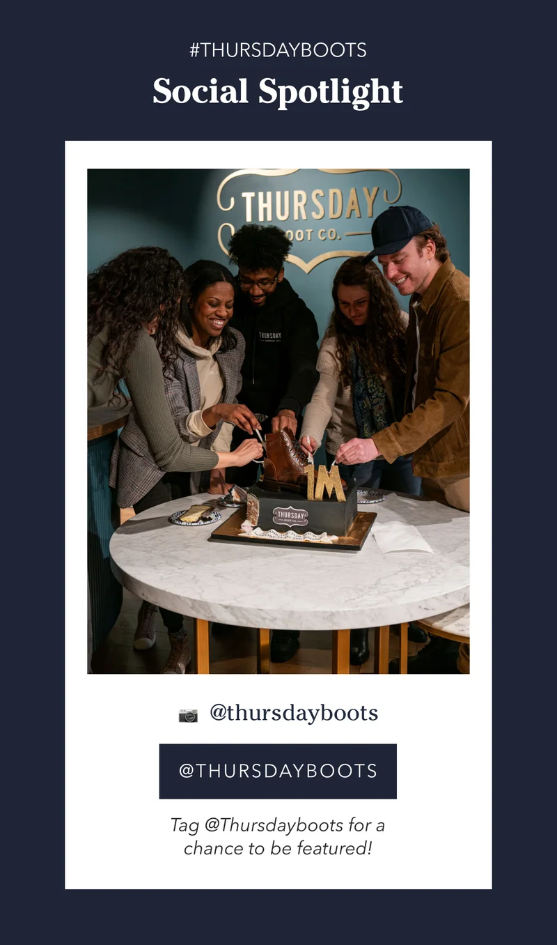 Follow @ThursdayBoots