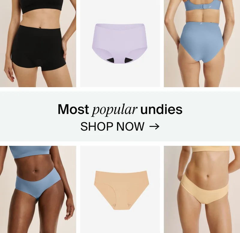 Most popular undies. Shop Now →