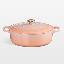 Le Creuset® Peche 6.75-Qt. Signature Wide Round Oven