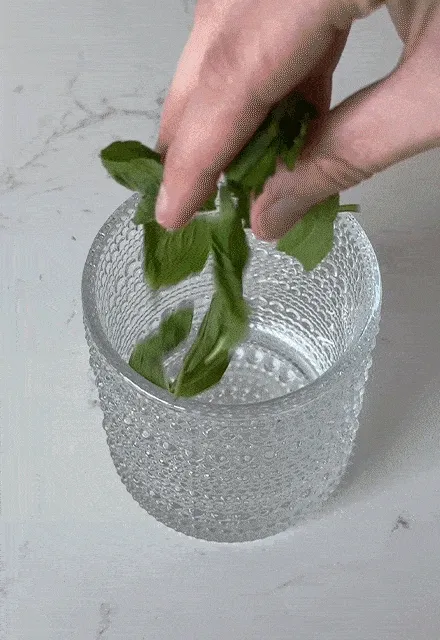 mint julep slushies with KitchenAid®