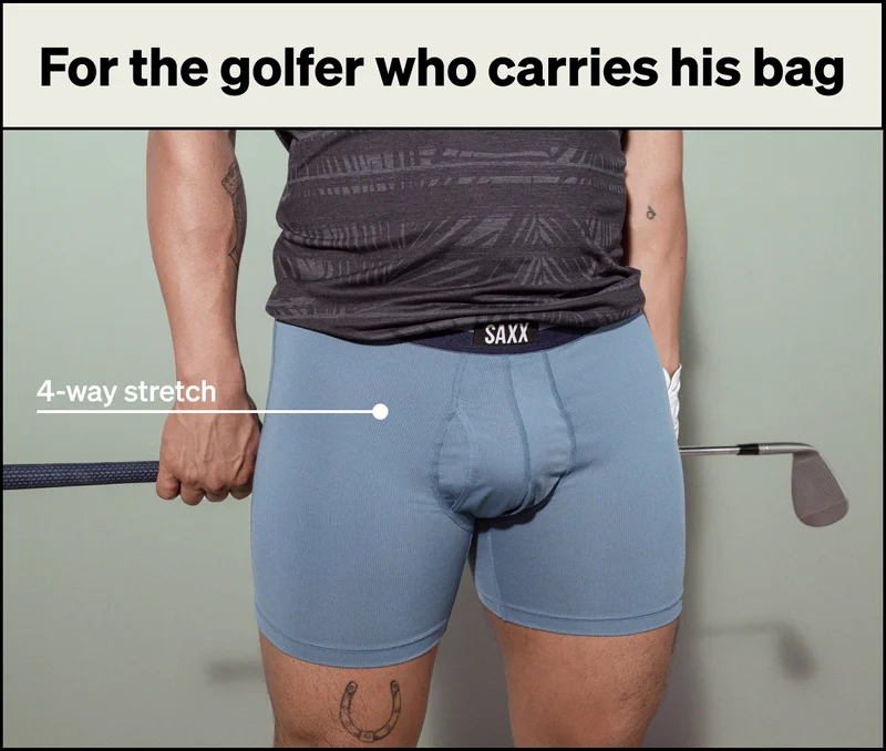 For the golfer who carries his bag