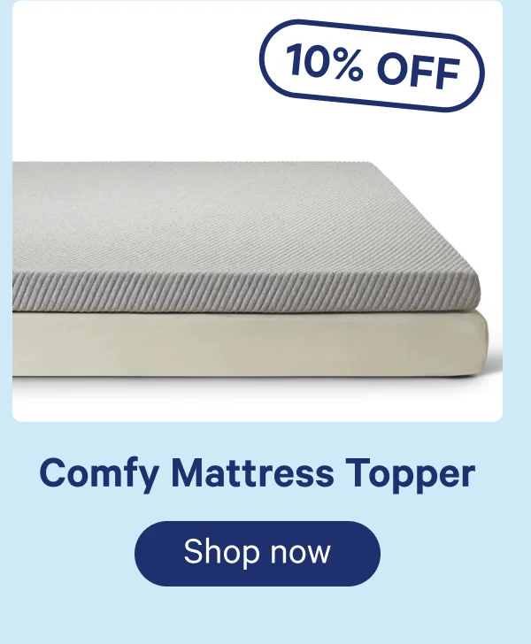 Comfy Mattress Topper 10% off