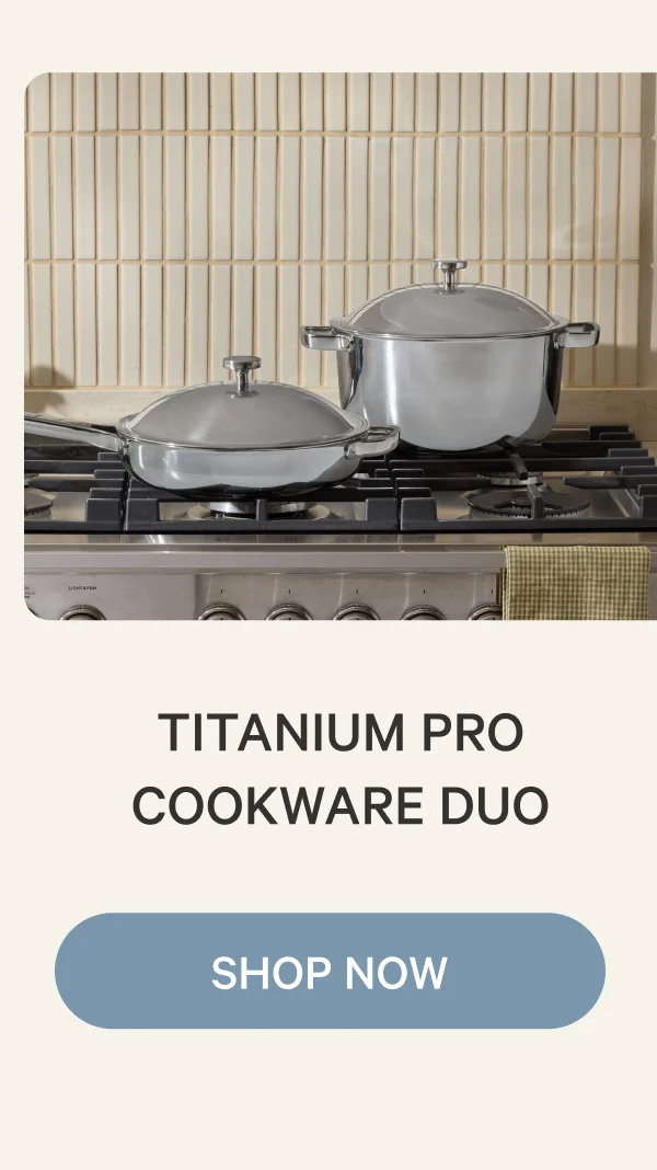 Titanium Pro Cookware Duo | Shop Now