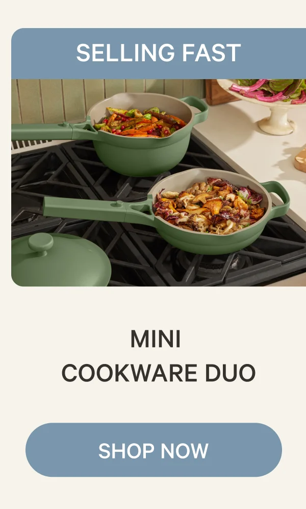 Selling Fast | Mini Cookware Duo | Shop Now