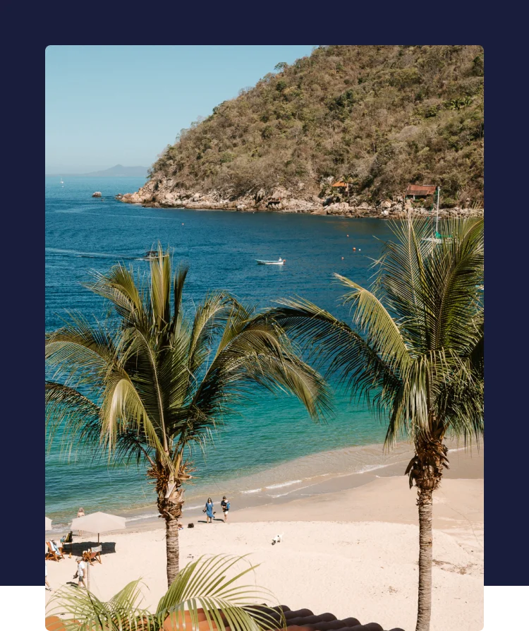 Bundle your flight and hotel together to save on a beach trip this winter.