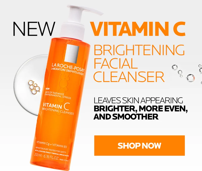 Discover our NEW Vitamin C Brightening Facial Cleanser