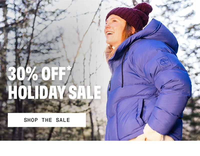 30% Off* Holiday Sale. Shop the Sale.