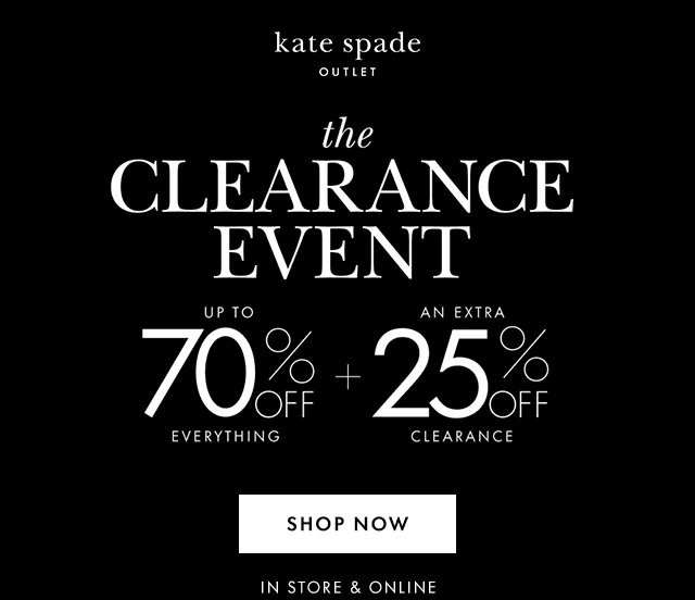 the CLEARANCE EVENT