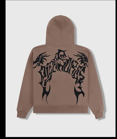 DRAGON ZIP HOODIE