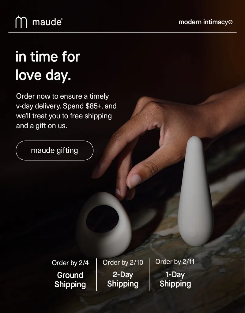 maude | in time for love day | Shop gifts