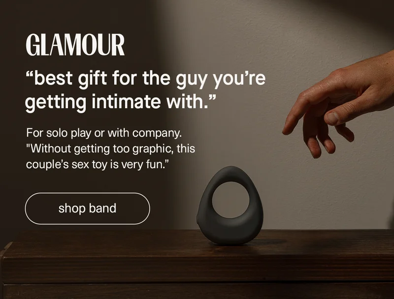 Glamour  "best gift fro the guy you're getting intimate with" | shop band