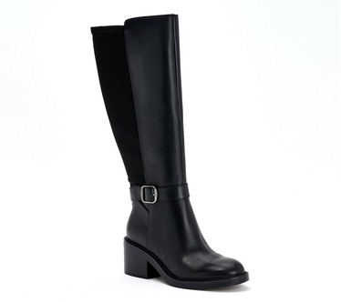Vince Camuto Leather or Suede Medium Shaft Tall Boots - Vianah