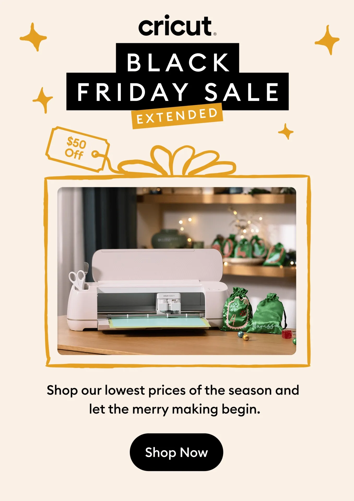 Black Friday Sale Extended.