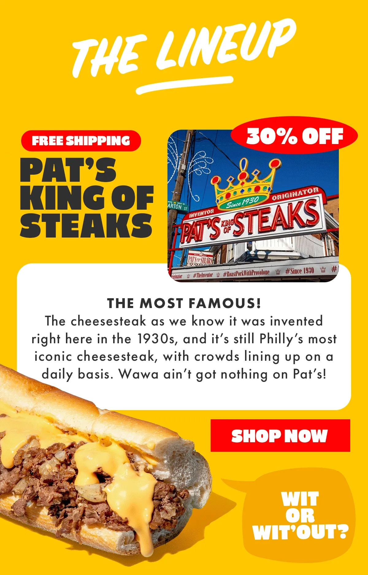 Pat's King of Steaks Pat's King of Steaks