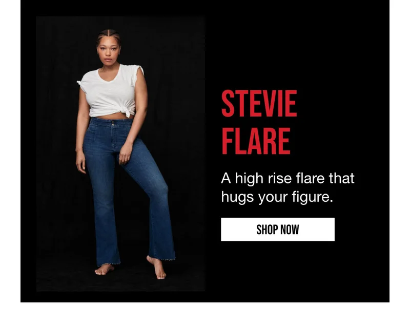 STEVIE FLARE | A high rise flare that hugs your figure. | SHOP NOW