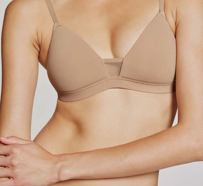 FeelGood Wirefree T-Shirt Bra in Fawn
