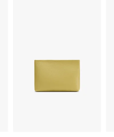 Medium Zipper Pouch Lime