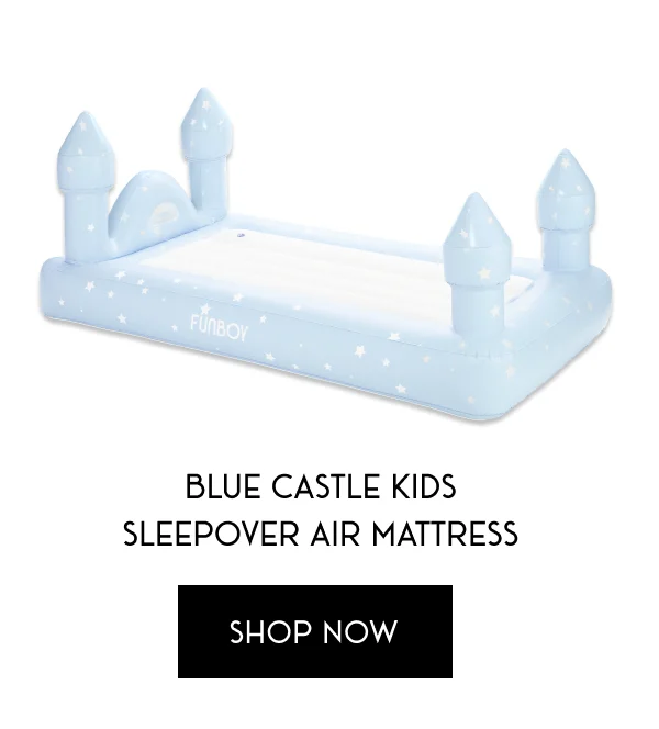 Blue Castle Sleepover Kids Air Mattress