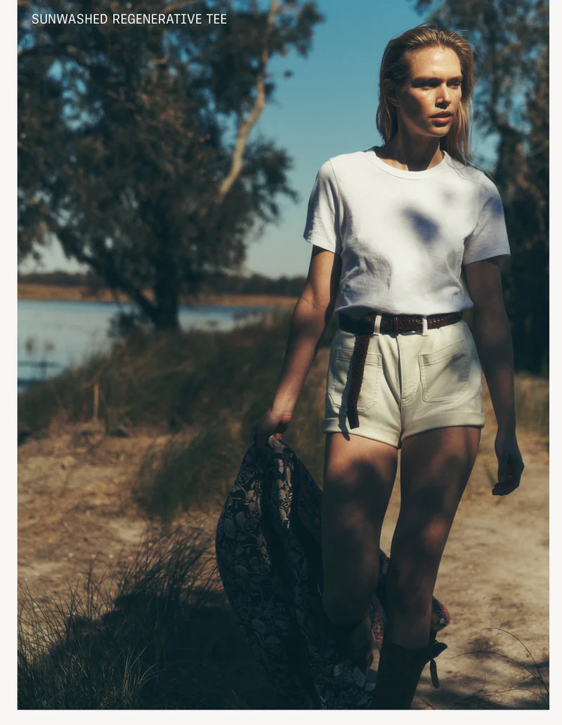 Sunwashed Essential Tee
