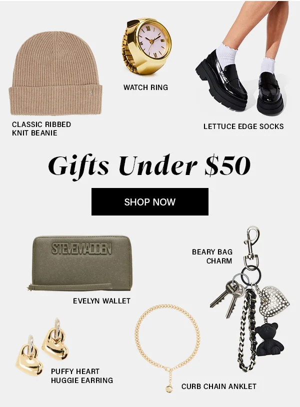 Gifts Under $50
