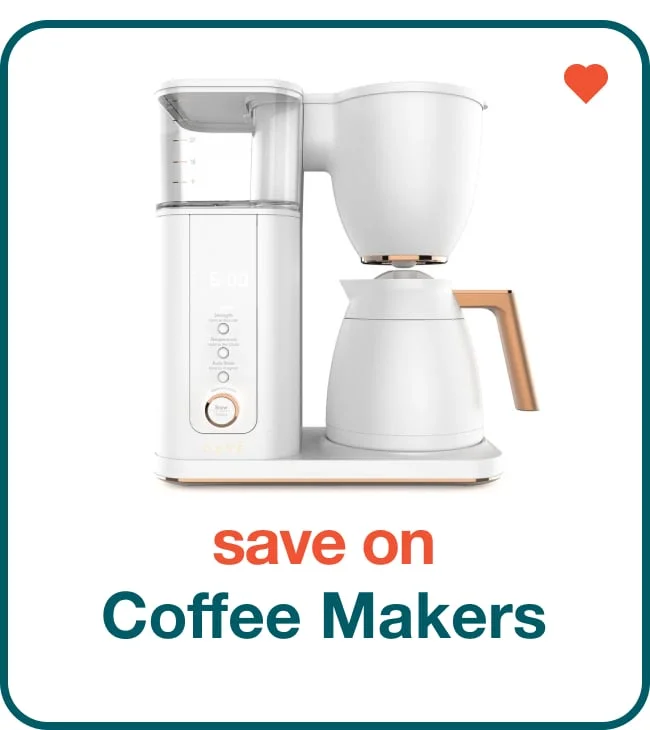 Save on Coffee Makers