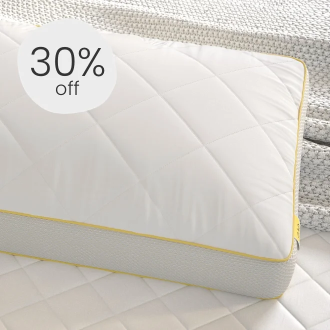 the memory foam pillow hybrid side sleeper