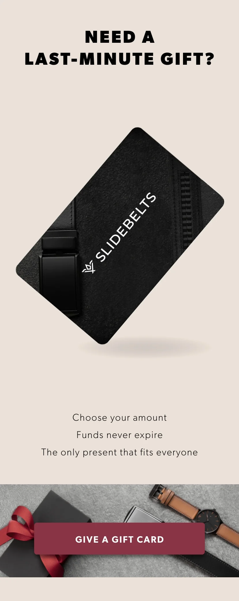GIVE A GIFT CARD! GIVE A GIFT CARD!