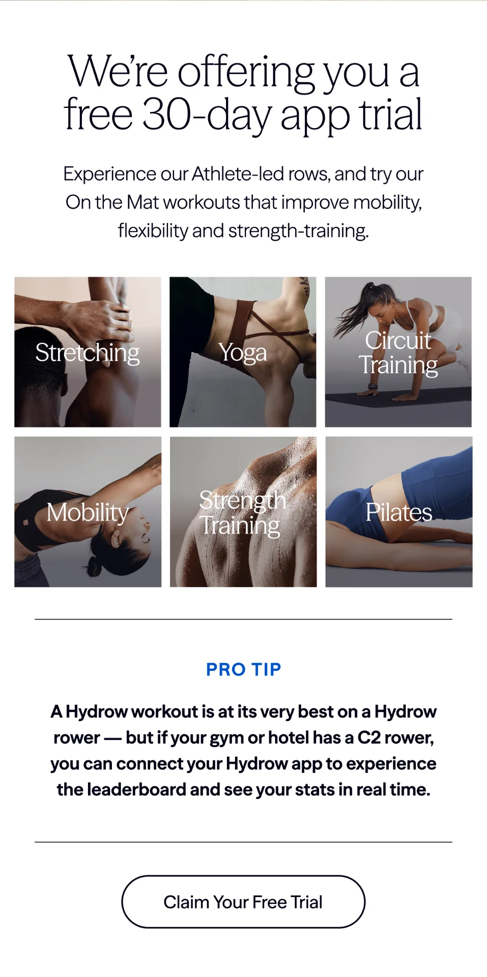 We're offering you a free 30-day app trial. Claim Your Free Trial.