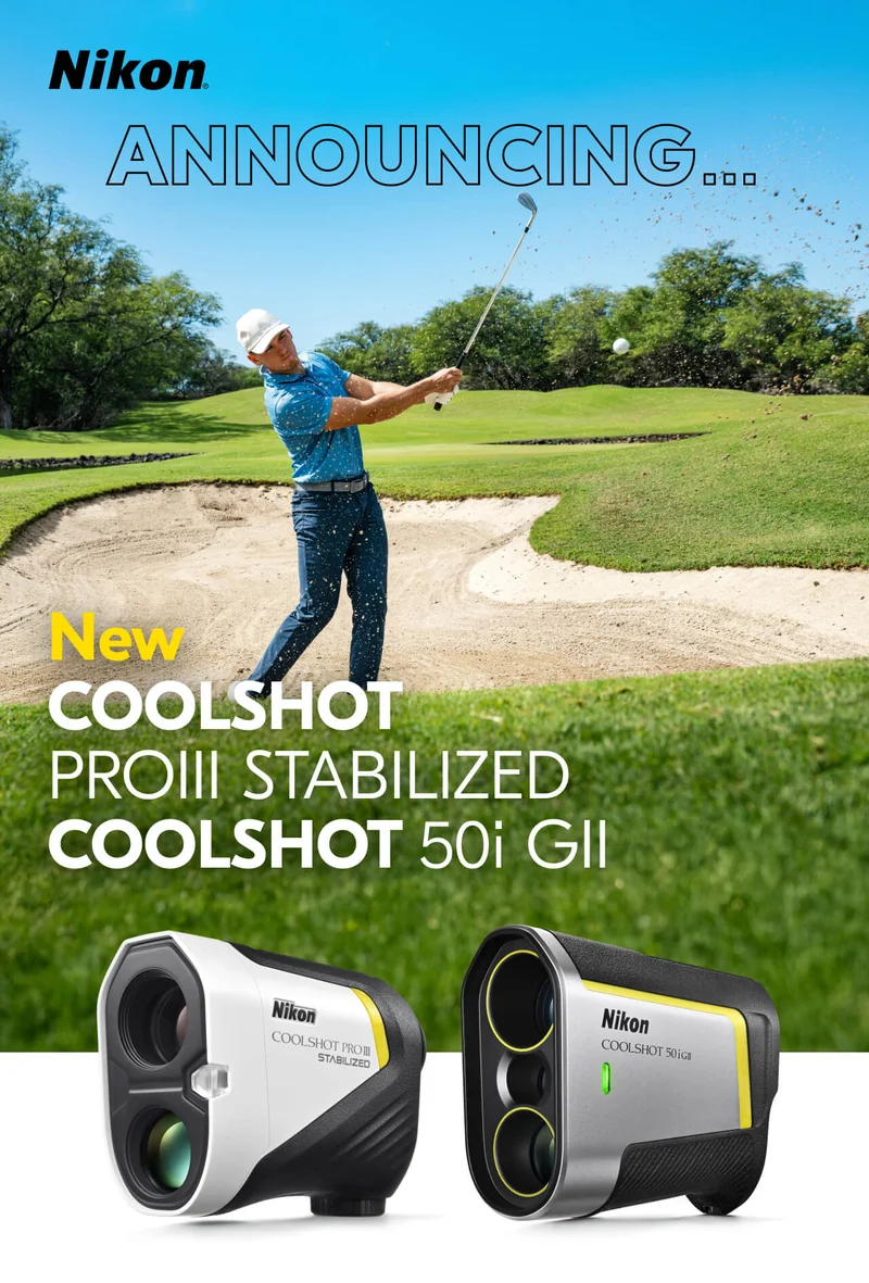 Nikon | Announcing...New COOLSHOT PROII Stabilized and COOLSHOT 50i GII