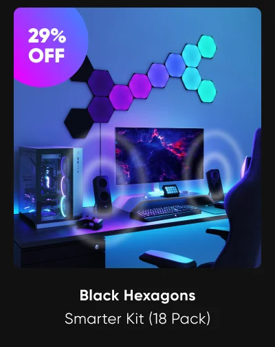 Black Hexagons Smarter Kit (18 Pack)