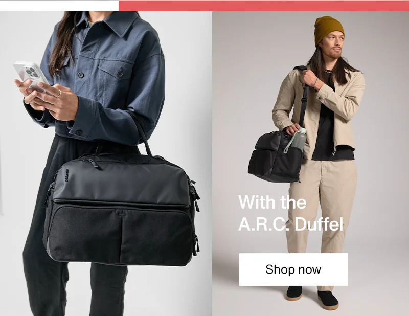 With the A.R.C. Duffel
