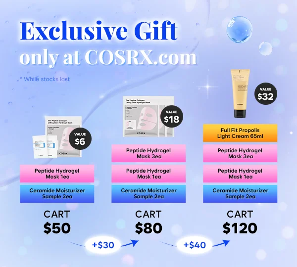 Exclusive Gift only at COSRX.com