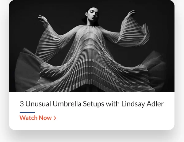 AdoramaTV 3 Unusual Umbrella Setups with Lindsay Adler