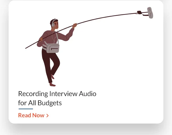 42 West Recording Interview Audio for All Budgets