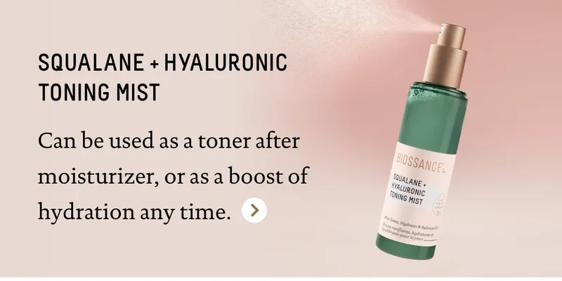 Squalane + Hyaluronic Toning Mist