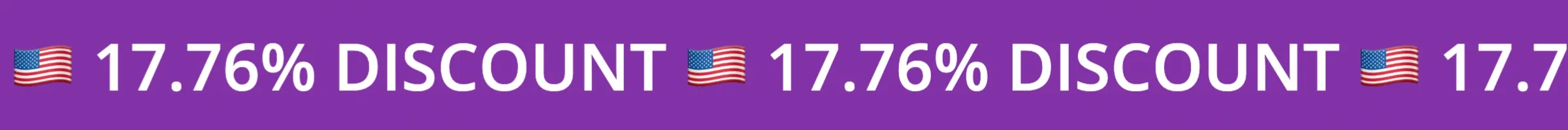 17.76 Discount