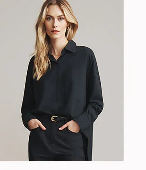 Mirage Oversized Button Down