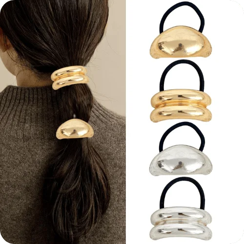 Gold and Silver Hair Cuffs Gold and Silver Hair Cuffs