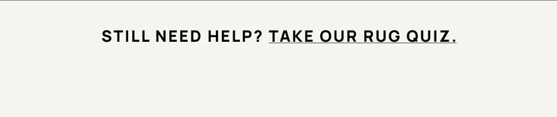 Take Our Rug Quiz