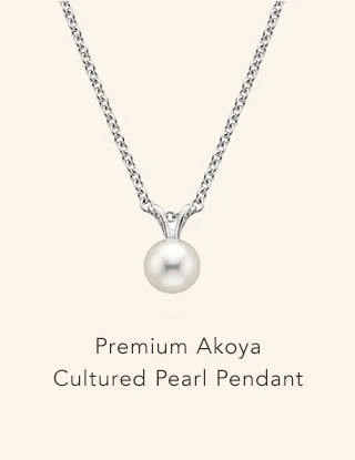 Premium Akoya Cultured Pearl Pendant