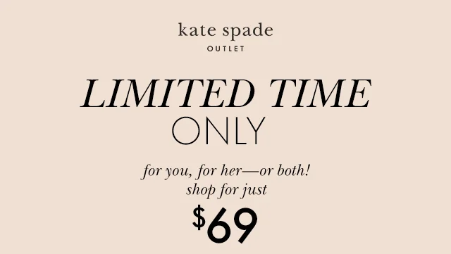 LIMITED TIME ONLY