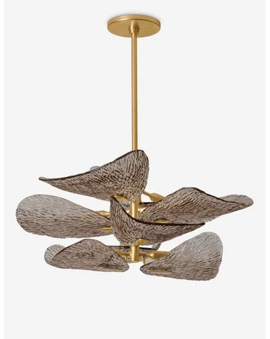 Aloise Semi-Flush Mount Light-Cast Glass / 27.75"Dia