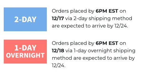 Heelys Holiday Shipping 2024