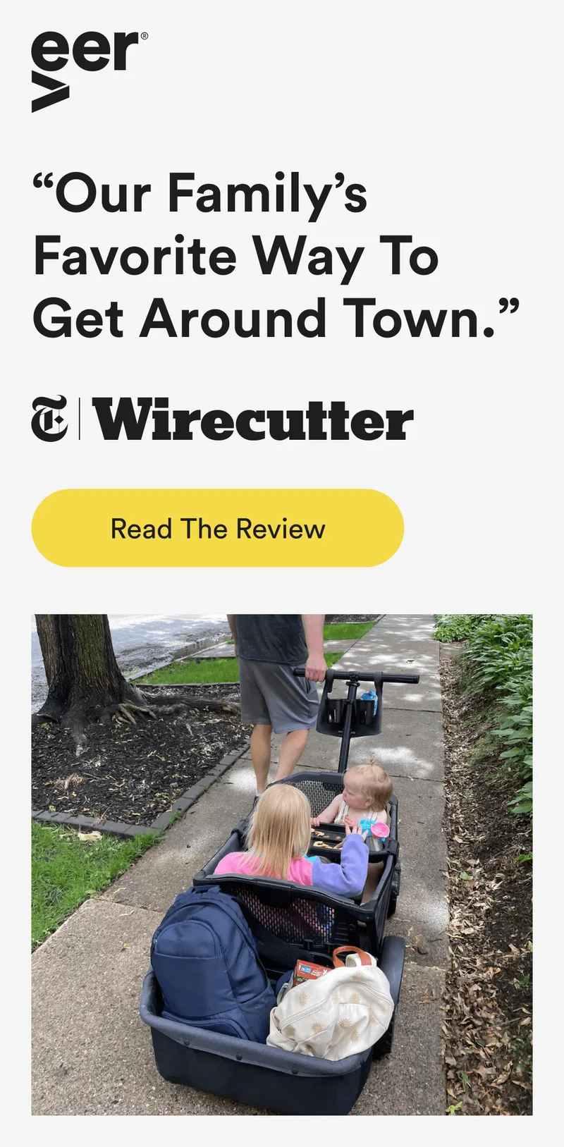 our family’s favorite way to get around town. - wirecutter - read the review