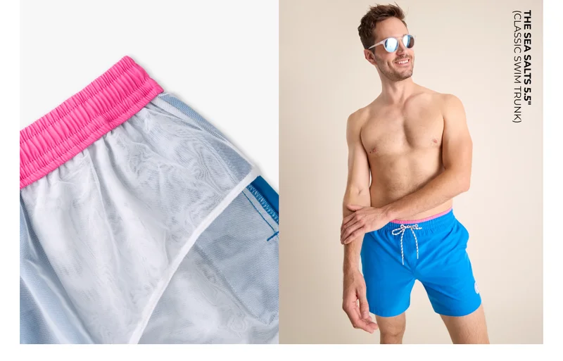 Classic Swim Trunk: The Sea Salts 5.5"